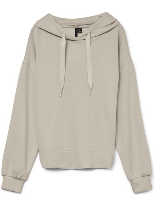 Sweat Bege Vero Moda Vmhali para Mulher - Kiabi Sweat Bege Vero Moda Vmhali para Mulher - Kiabi
