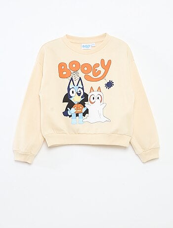 Sweat 'Bluey' liso em algodão