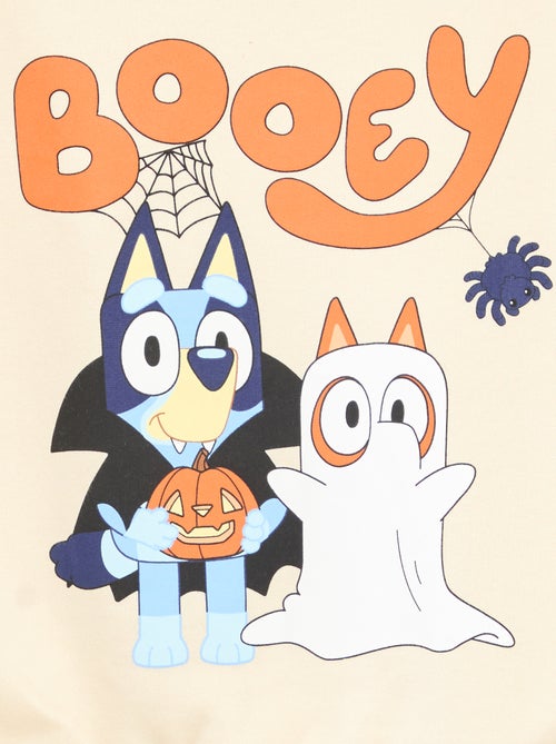 Sweat 'Bluey' liso em algodão - Kiabi