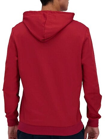 Sweat Bordeaux com Capuz Le Coq Sportif para Homem