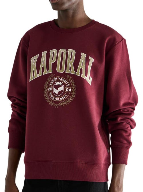 Sweat bordeaux kaporal ramsh para homem - Kiabi Sweat bordeaux kaporal ramsh para homem - Kiabi
