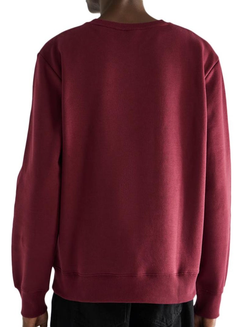 Sweat Bordeaux Kaporal RAMSH para Homem Bordô - Kiabi