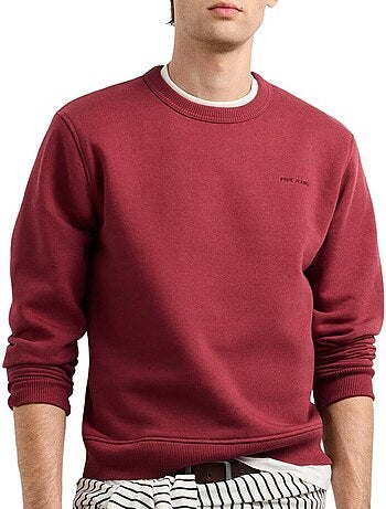 Sweatshirt preto masculino pepe jeans jefferson
