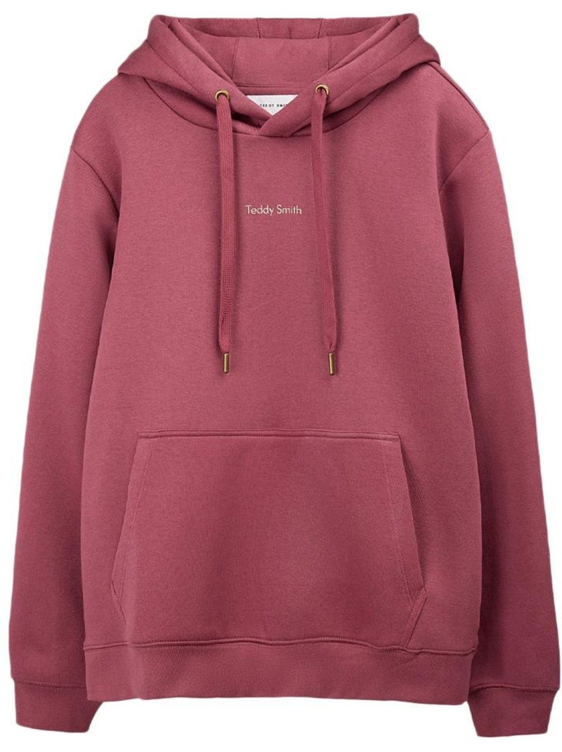 Sweat Bordeaux Teddy Smith Solene para Mulher Bordô - Kiabi