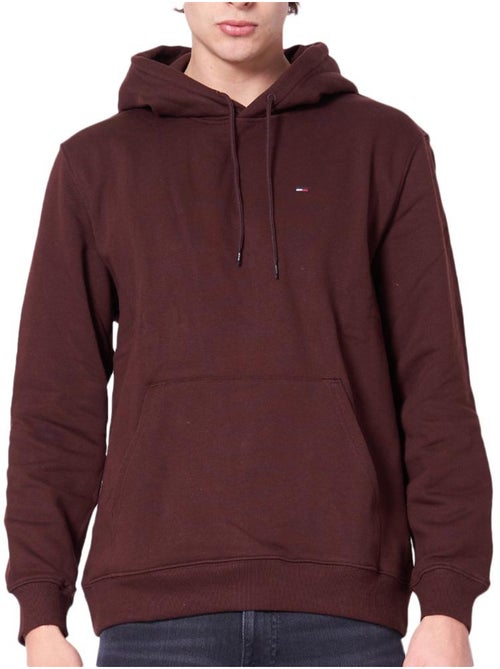 Sweat bordeaux tommy hilfiger tjm regular com bandeira para homem - Kiabi Sweat bordeaux tommy hilfiger tjm regular com bandeira para homem - Kiabi