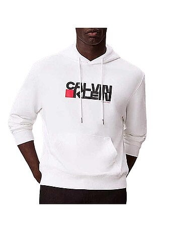 Sweatshirt preto calvin klein jeans para homem lv04rd258g