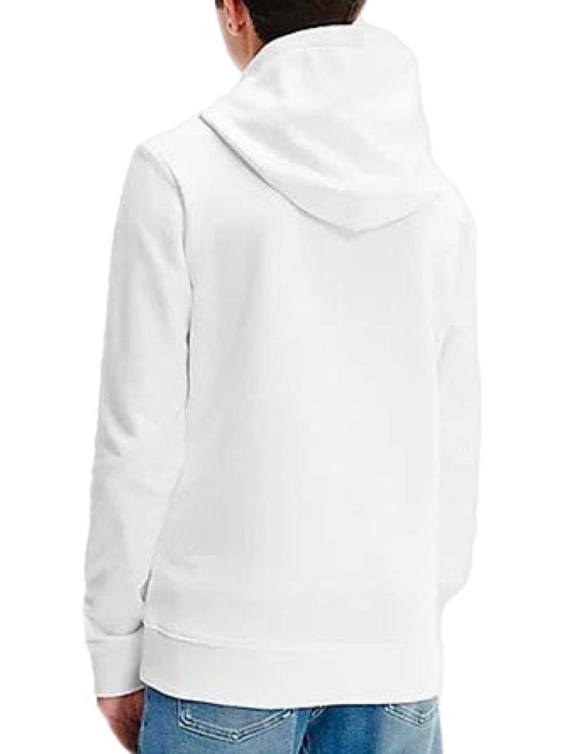 Sweat Branco Calvin Klein Jeans para Rapaz - Tamanho Pequeno Branco - Kiabi