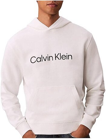 Sweatshirt cinzento masculino calvin klein jeans standard