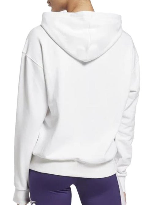Sweat branco de mulher reebok french terry - Kiabi Sweat branco de mulher reebok french terry - Kiabi