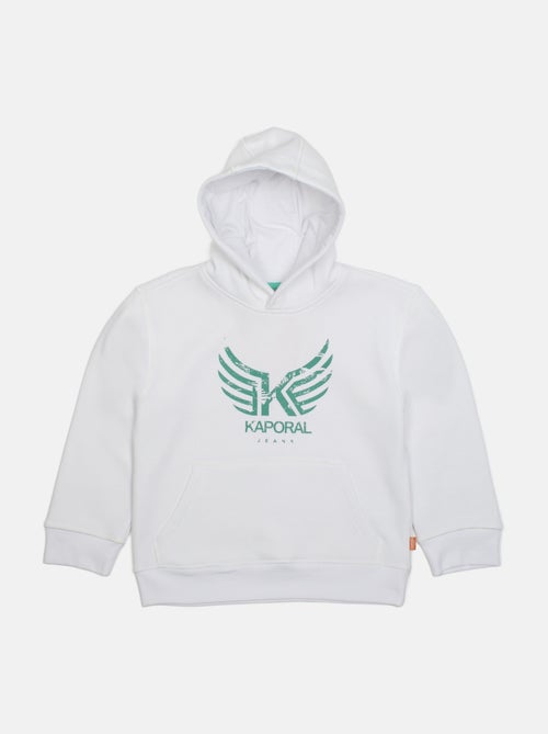 Sweat Branco Kaporal OASISE para Rapaz - Kiabi Sweat Branco Kaporal OASISE para Rapaz - Kiabi