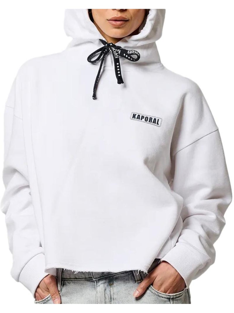 Sweat Branco Kaporal Vlap para Mulher Branco - Kiabi