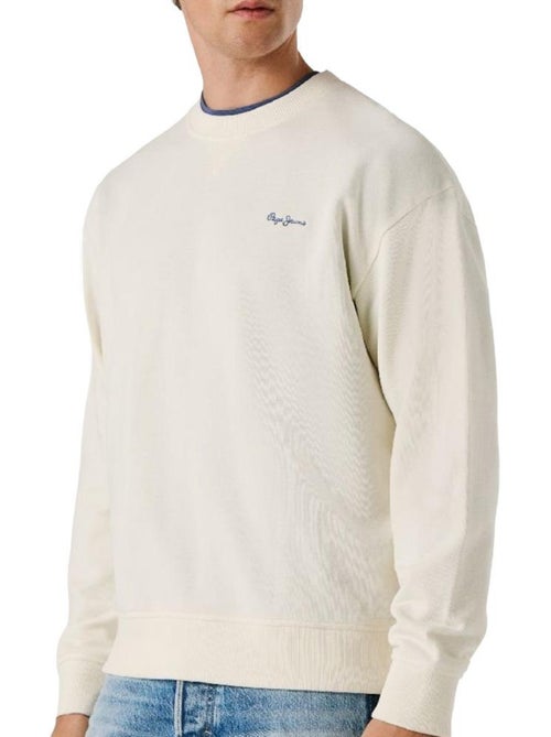 Sweat branco masculino pepe jeans - Kiabi Sweat branco masculino pepe jeans - Kiabi