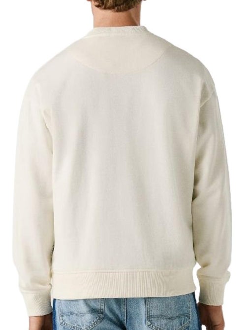 Sweat branco masculino pepe jeans - Kiabi Sweat branco masculino pepe jeans - Kiabi