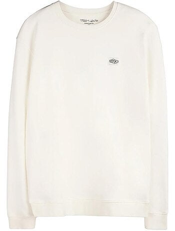 Sweat branco masculino teddy smith dylan