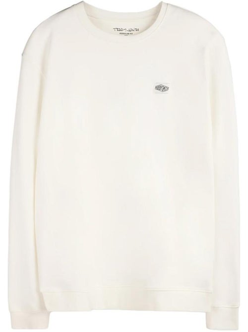 Sweat branco masculino teddy smith dylan - Kiabi Sweat branco masculino teddy smith dylan - Kiabi