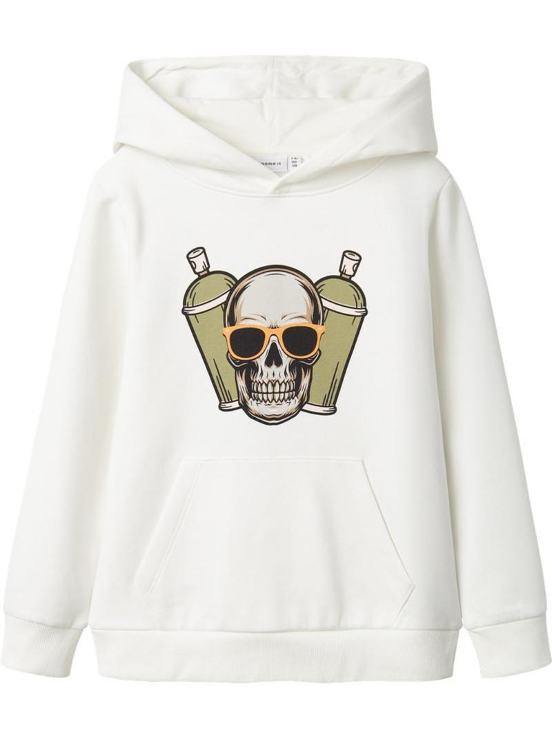 Sweat Branco Name It Tected para Rapaz Branco - Kiabi