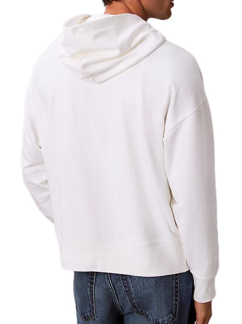 Sweat Branco Standard Calvin Klein Jeans para Homem Branco - Kiabi