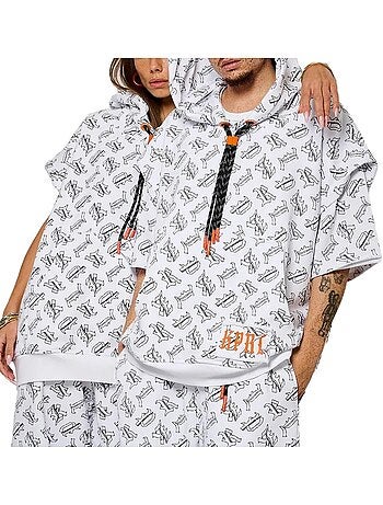 Sweat branco unissexo kaporal kp vogy para homem