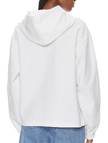 Sweat calvin klein preto com elástico para mulher