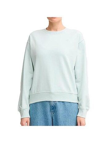Sweat Calvin Klein Jeans Feminino com Logótipo Archive Azul