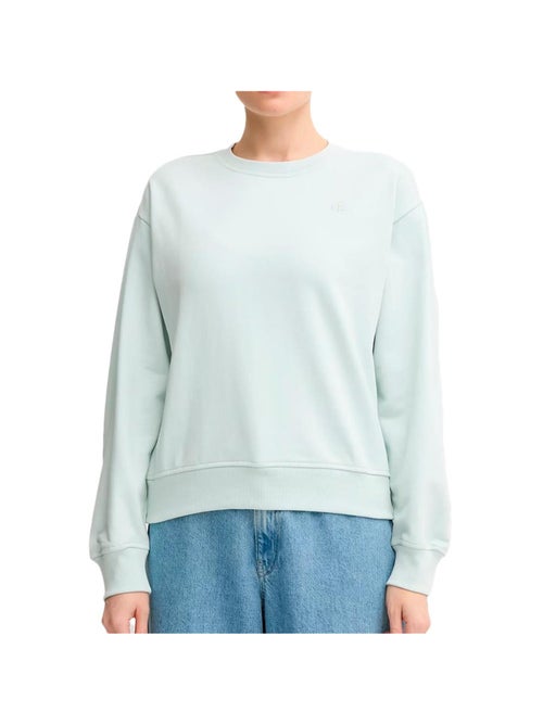 Sweat Calvin Klein Jeans Feminino com Logótipo Archive Azul - Kiabi Sweat Calvin Klein Jeans Feminino com Logótipo Archive Azul - Kiabi