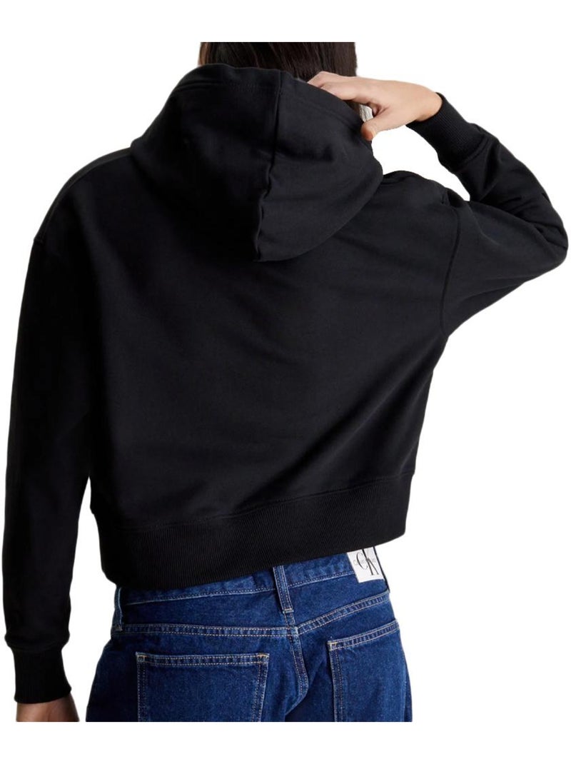 Sweat calvin klein jeans meta preto para mulher Preto - Kiabi