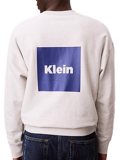 Sweat calvin klein jeans para homem cinzento/azul lv04rd216g - Kiabi Sweat calvin klein jeans para homem cinzento/azul lv04rd216g - Kiabi