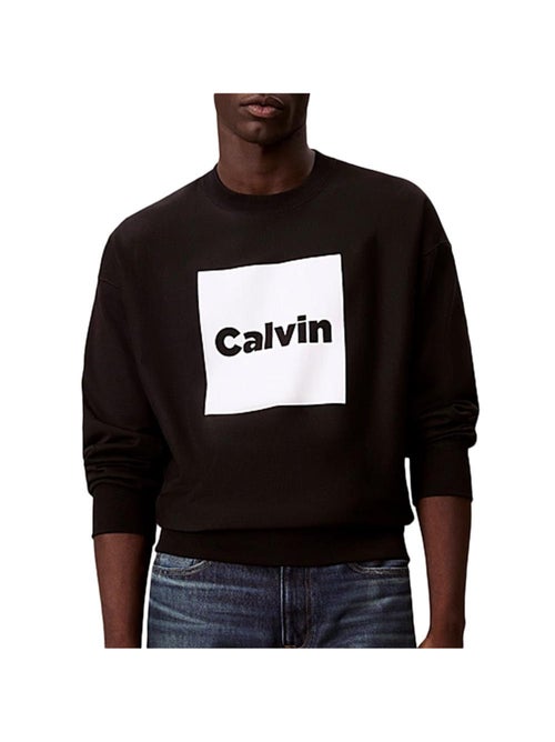Sweat calvin klein jeans para homem preto/cinzento lv04rd216g - Kiabi Sweat calvin klein jeans para homem preto/cinzento lv04rd216g - Kiabi