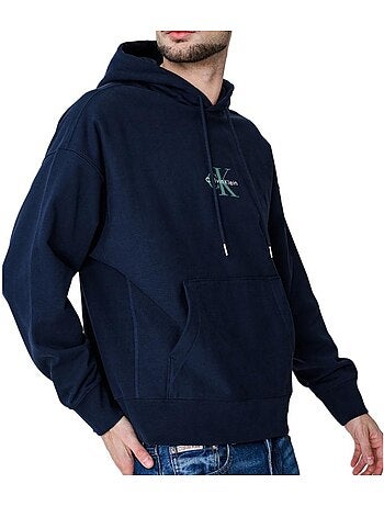 Sweatshirt cinzento calvin klein jeans premiums para homem