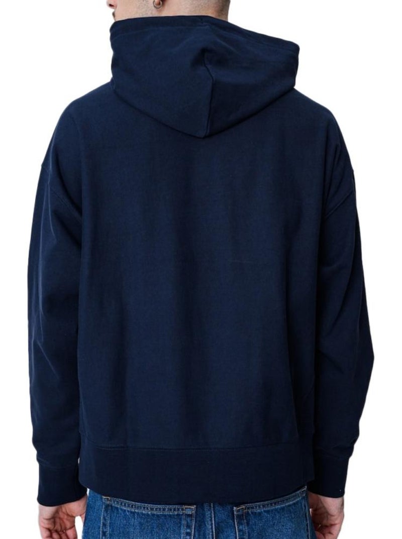 Sweat Calvin Klein Jeans Premiums para Homem Azul Marinho Azul-marinho - Kiabi