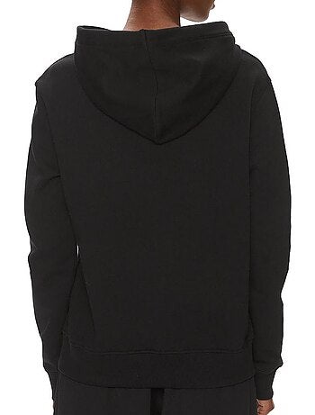 Sweat calvin klein jeans preto para mulher com logótipo diffused box