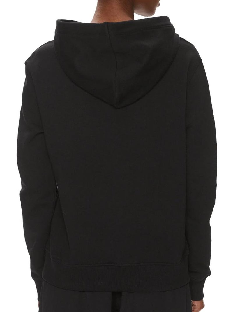 Sweat calvin klein jeans preto para mulher com logótipo diffused box Preto - Kiabi