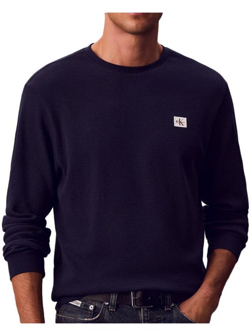 Sweat calvin klein jeans waffle badges para homem - Kiabi Sweat calvin klein jeans waffle badges para homem - Kiabi