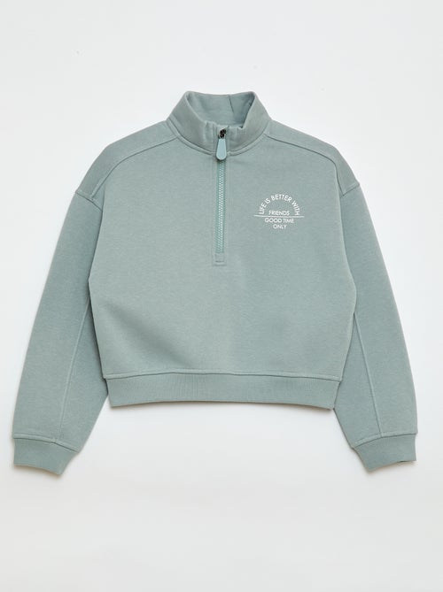Sweat camionista liso - Kiabi