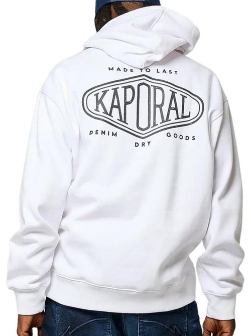 Sweat capuz branco para homem kaporal vardoh - Kiabi Sweat capuz branco para homem kaporal vardoh - Kiabi