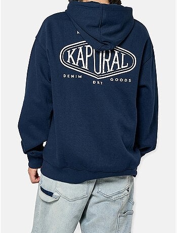 Sweat capuz marinho para homem kaporal vardoh
