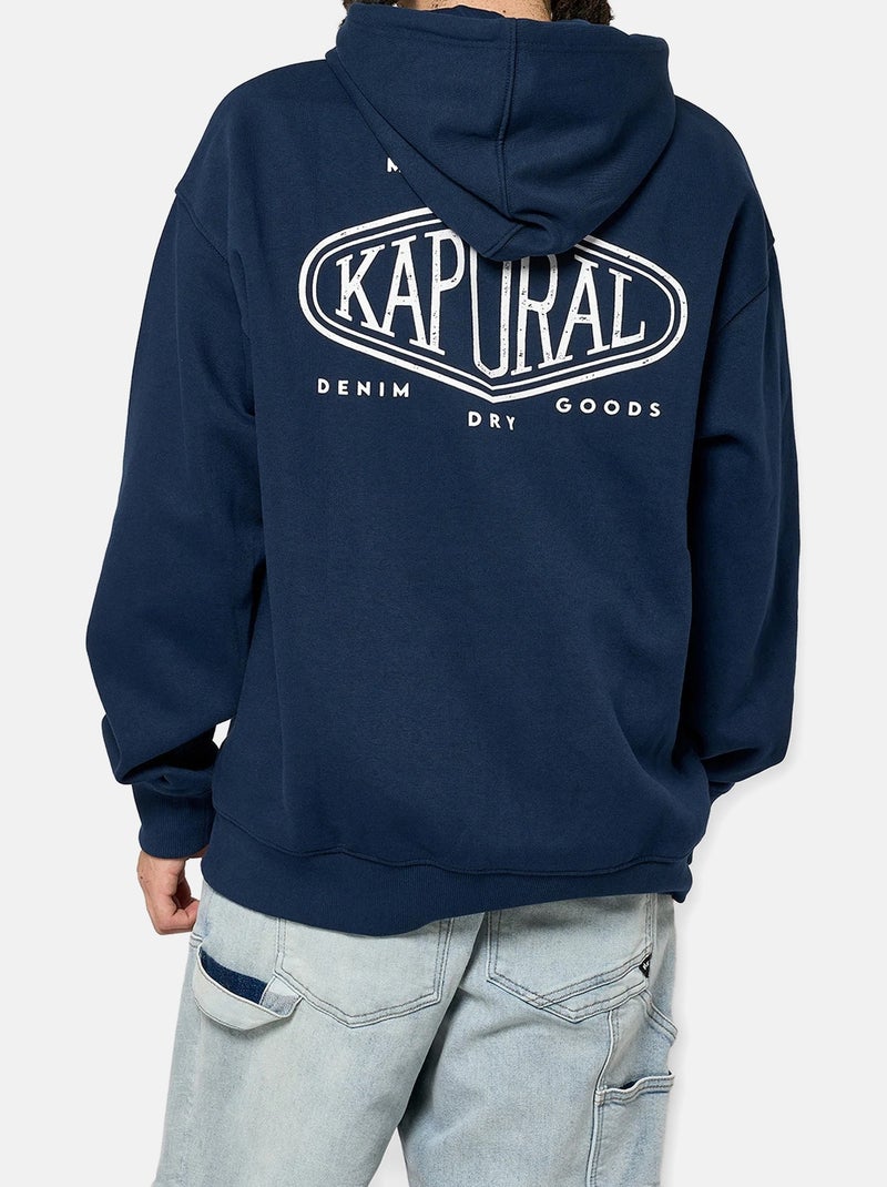 Sweat Capuz Marinho para Homem Kaporal VARDOH Azul - Kiabi