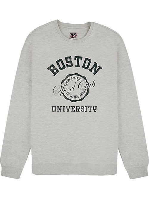 Sweat cinzento masculino teddy smith boston - Kiabi Sweat cinzento masculino teddy smith boston - Kiabi