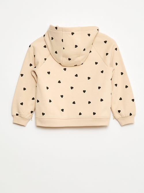 Sweat com aberturas com zíper laterais - - So Easy - Kiabi