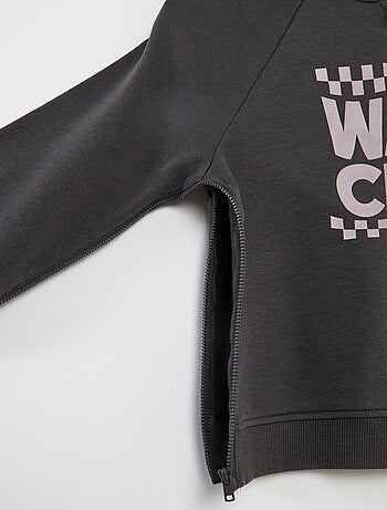 Sweat com capuz - coleção fácil de vestir