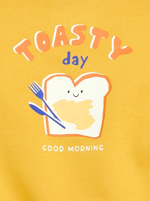 Sweat com capuz - Grafik Edition - Kiabi