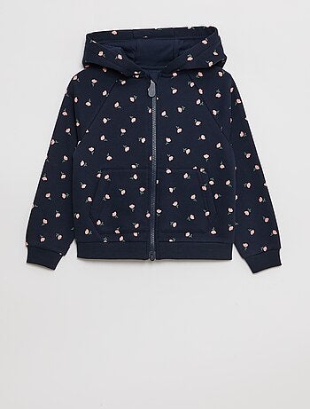 Sweat com capuz, abertura com zíper e ímã - So Easy
