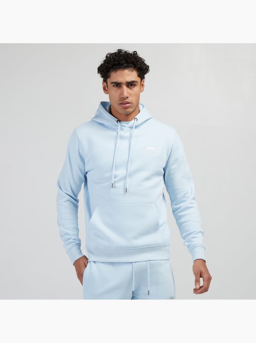 Sweat com capuz airness predator azul claro para homem - Kiabi Sweat com capuz airness predator azul claro para homem - Kiabi