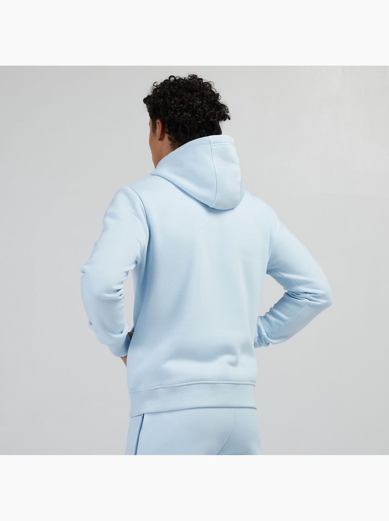 Sweat com Capuz Airness Predator Azul Claro para Homem Azul claro - Kiabi