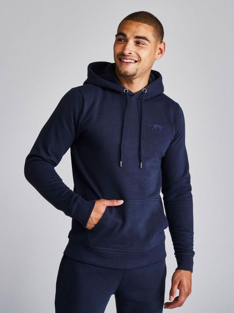 Sweat com Capuz Airness Predator para Homem Azul-marinho - Kiabi