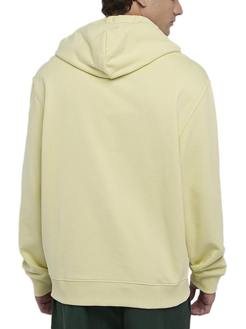 Sweat com Capuz Amarelo para Homem Calvin Klein Jeans 350 Terry Monogram Amarelo - Kiabi
