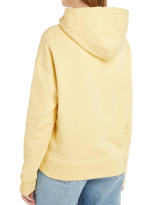 Sweat com Capuz Amarelo para Mulher Tommy Hilfiger Badge - Kiabi Sweat com Capuz Amarelo para Mulher Tommy Hilfiger Badge - Kiabi