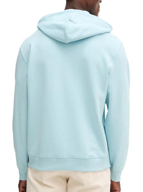 Sweat com capuz azul claro para homem calvin klein jeans 350 terry monogram - Kiabi Sweat com capuz azul claro para homem calvin klein jeans 350 terry monogram - Kiabi