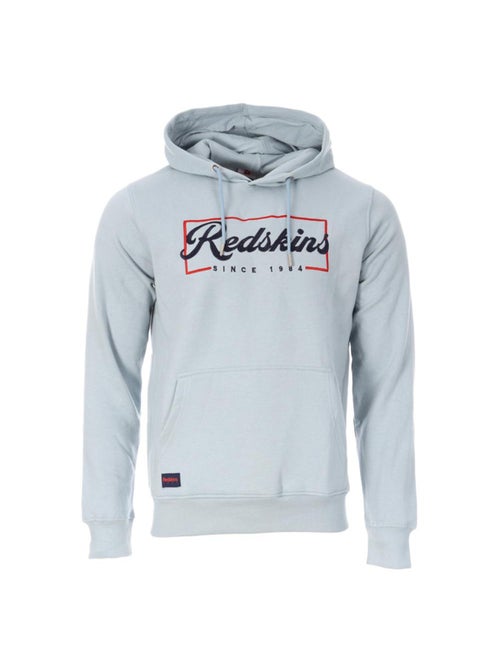 Sweat com capuz azul claro para homem redskins - Kiabi Sweat com capuz azul claro para homem redskins - Kiabi