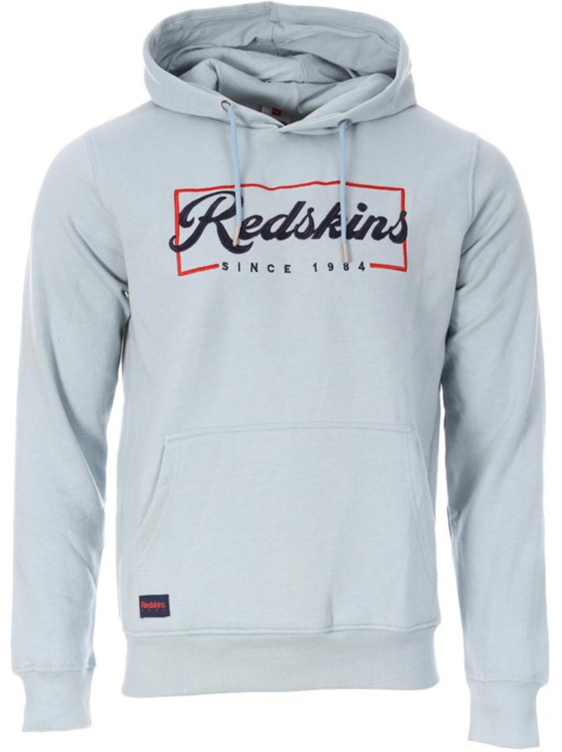 Sweat com Capuz Azul Claro para Homem Redskins Azul - Kiabi